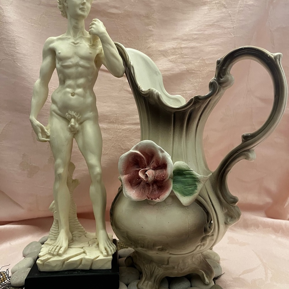 🌺Italian Roman 'David' Sculpture MichaelAngelo